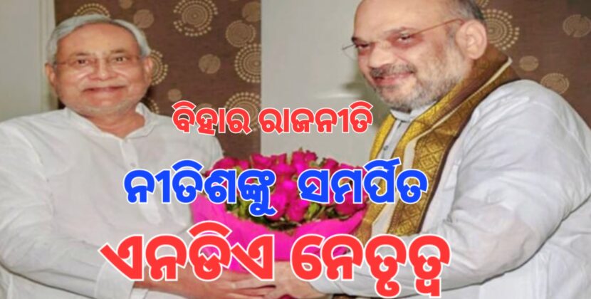 ବିହାରରେ ନୀତିଶଙ୍କ ନେତୃତ୍ବରେ ଏନଡିଏ ଲଢିବ