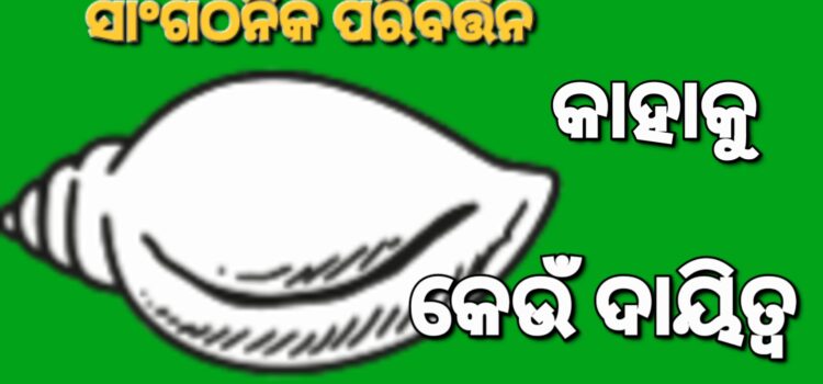 ଦଳୀୟ ସାଙ୍ଗଠନିକ ପରିବର୍ତ୍ତନ କରିଛି ବିଜେଡି